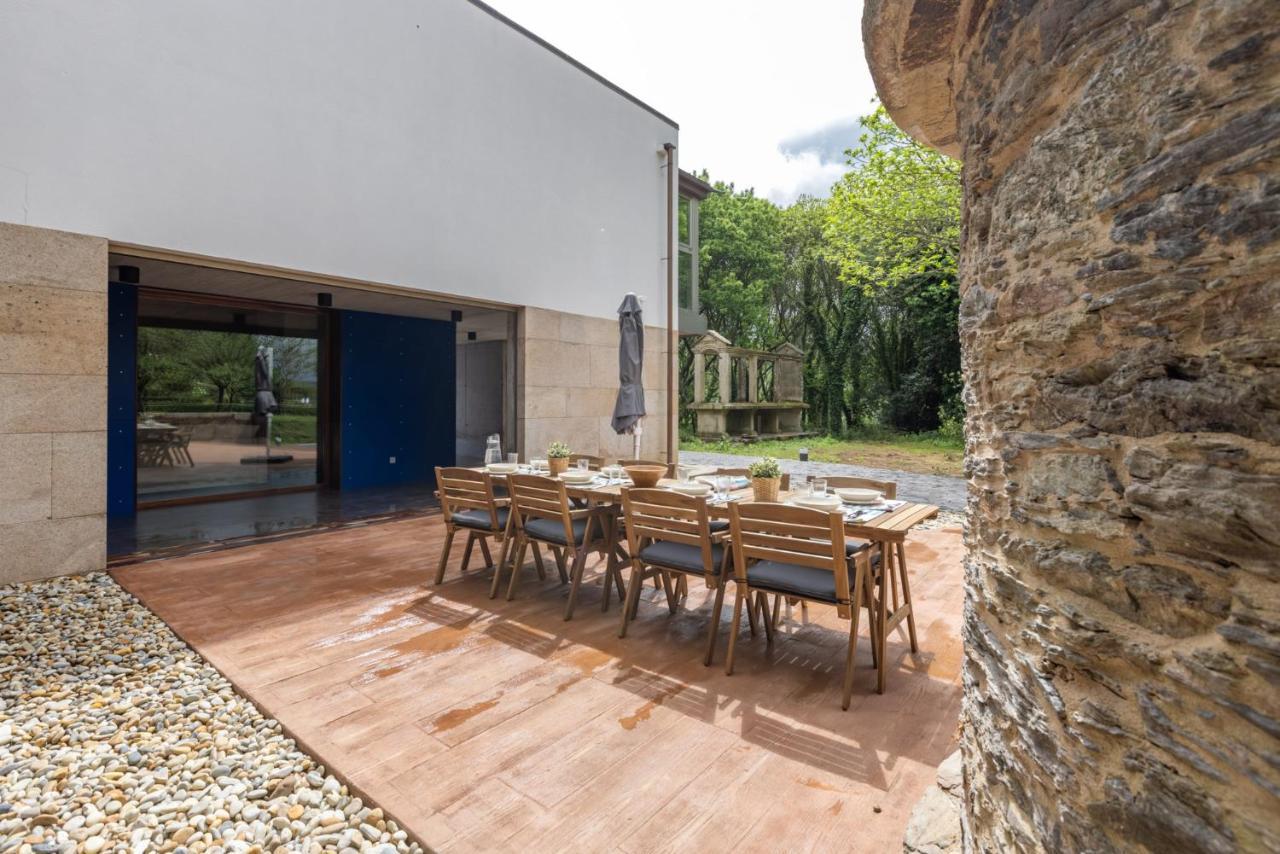 A Casa Do Souto, Santiago De Compostela Villa Sigueiro Luaran gambar